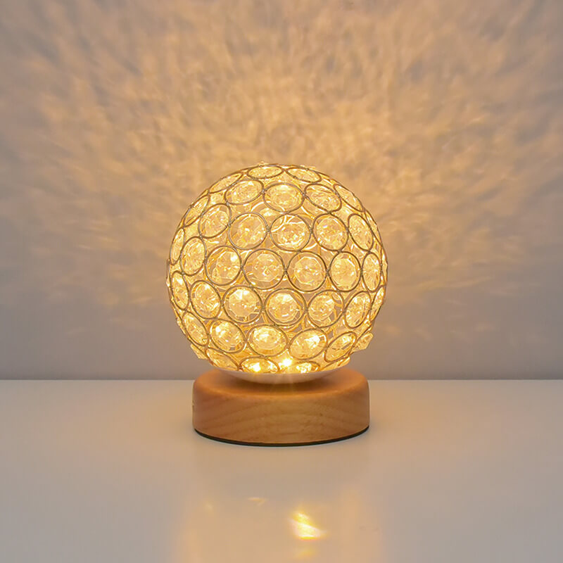 Moderne Minimalistische Runde USB Aufladbare LED Nachtlicht Tischlampe