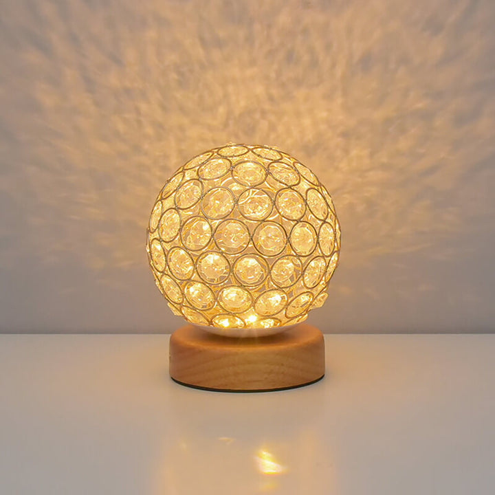 Moderne Minimalistische Runde USB Aufladbare LED Nachtlicht Tischlampe