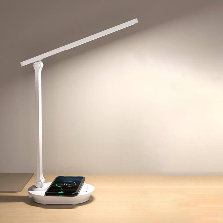 Moderne Doppelfaltbare Augenpflege Drahtlose Aufladbare LED Schreibtischlampe