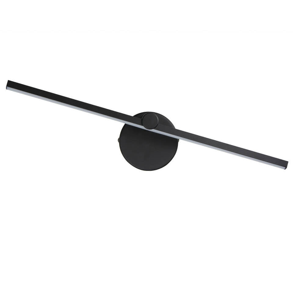 Nordic Minimalist Aluminium Lange Leiste Schalter LED Spiegel Wandlicht Lampe