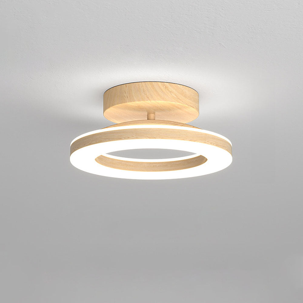 Runde Deckenlampe LED Acryl für Flur und Eingang
