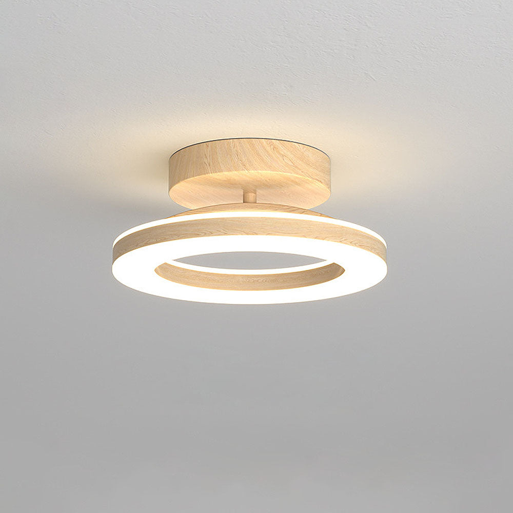 Runde Deckenlampe LED Acryl für Flur und Eingang