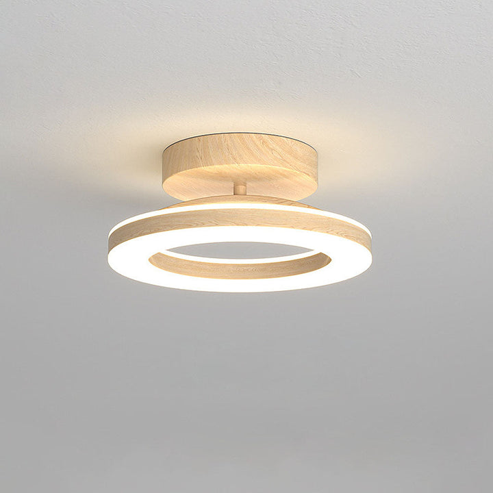 Runde Deckenlampe LED Acryl für Flur und Eingang