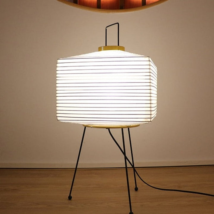 Japanische kreative Papier-Stehlampe mit Stativ
