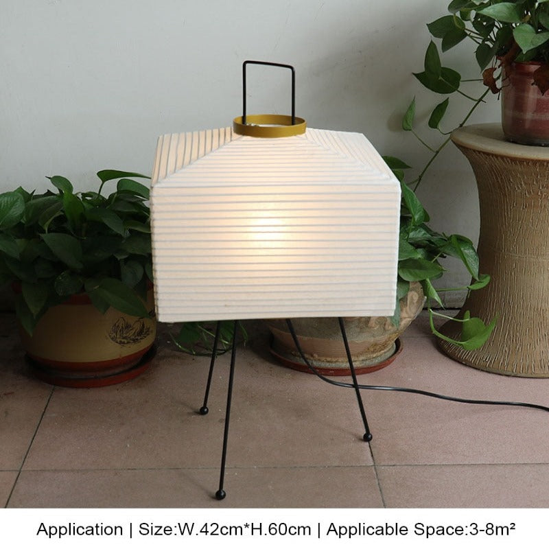 Japanische kreative Papier Stehlampe mit Stativ