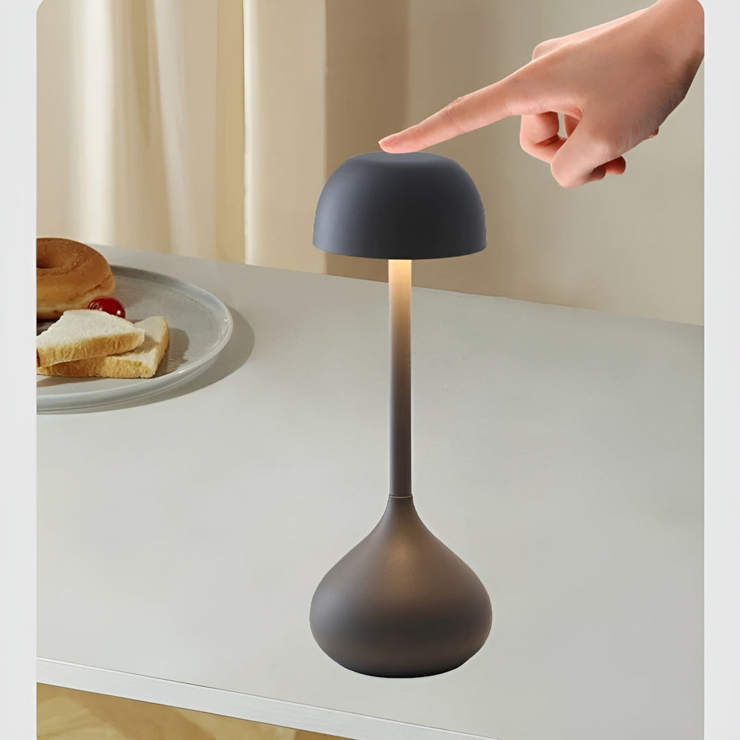 LumiTouch Drahtlose LED Tischlampe Elegant, Dimmbar und Modern