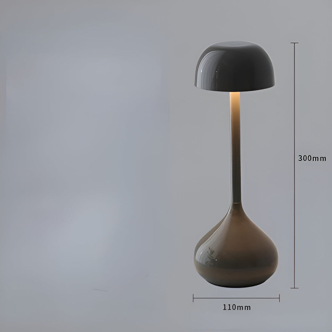 LumiTouch Drahtlose LED Tischlampe Elegant, Dimmbar und Modern
