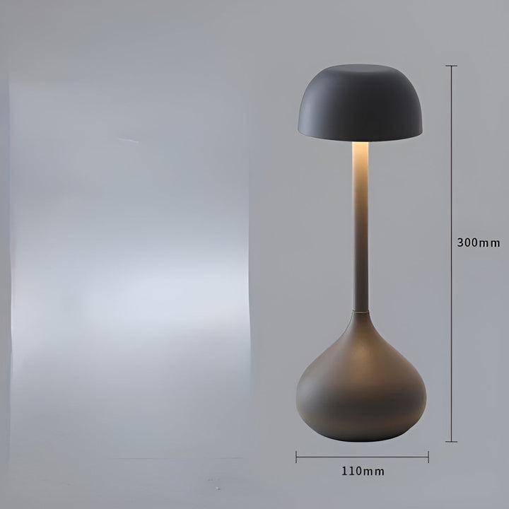 LumiTouch Drahtlose LED Tischlampe Elegant, Dimmbar und Modern