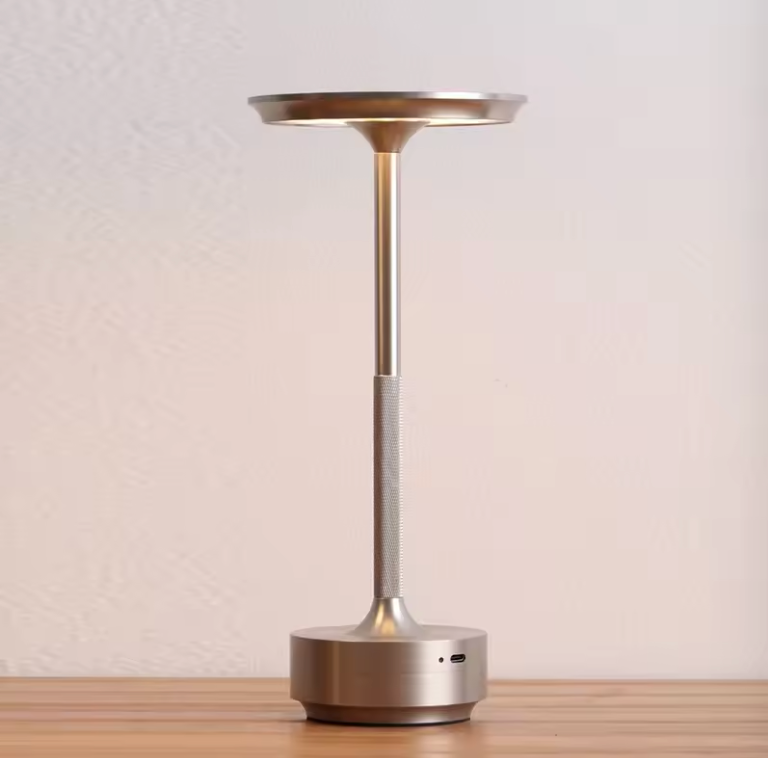 ClarityGlow Luxus Edition | Kabellose LED Tischlampe