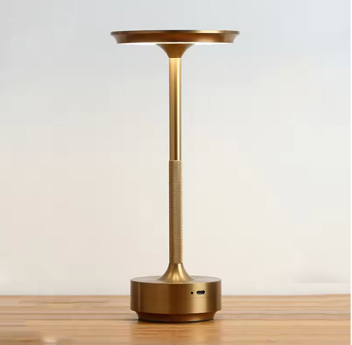 ClarityGlow Luxus Edition | Kabellose LED Tischlampe