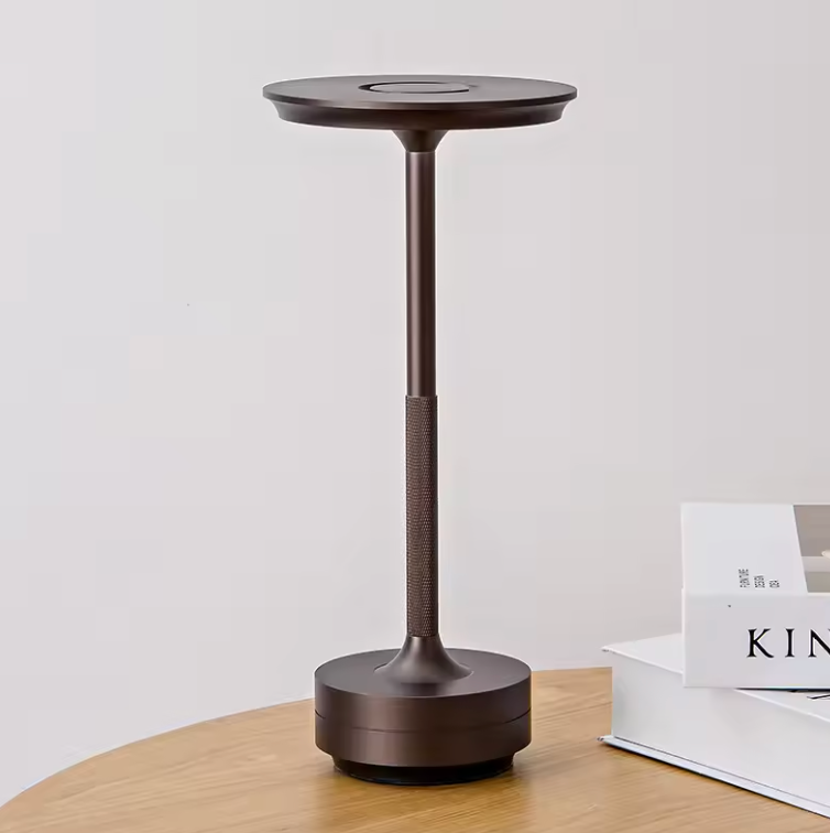 ClarityGlow Luxus Edition | Kabellose LED Tischlampe