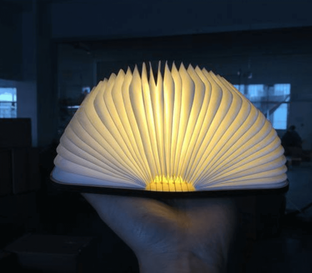 Kreative faltbare Buchmagische Nachtlampe