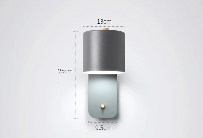 Moderne LED-Wandlampen mit Schalter für die Wohnkultur