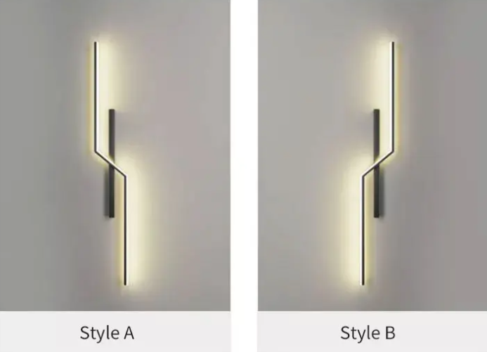 Lines Kreativ LED Moderne Minimalistische Wandlampe Dekorative Wandleuchten Beleuchtung