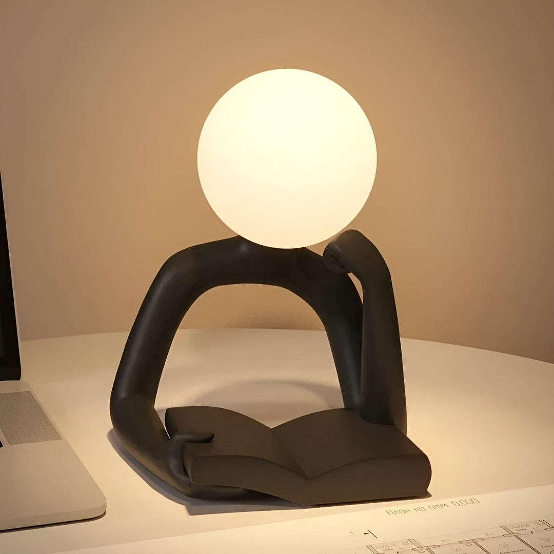 Aura Sculpt Lampe - Moderne Tischlampe mit abstraktem Design