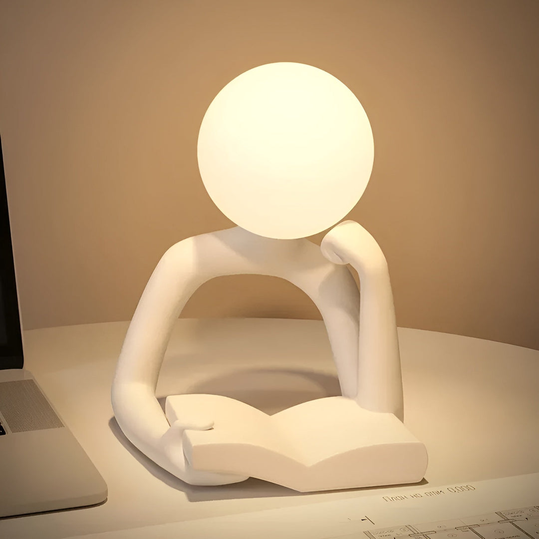 Aura Sculpt Lampe - Moderne Tischlampe mit abstraktem Design