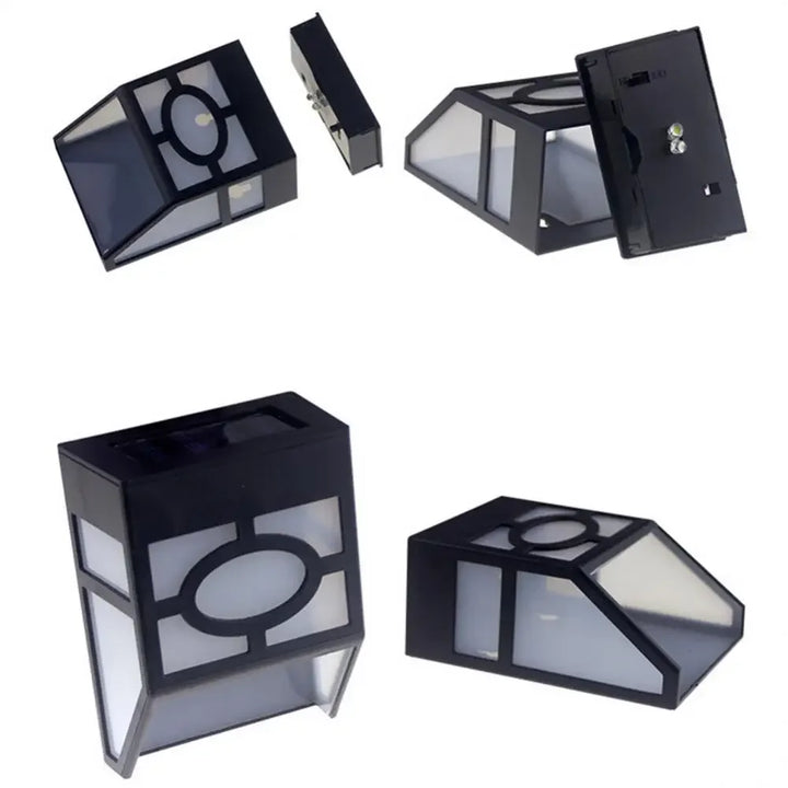 Solar-Wandleuchte mit LED – Moderne Außenbeleuchtung für Garten & Terrasse, Wandleuchten