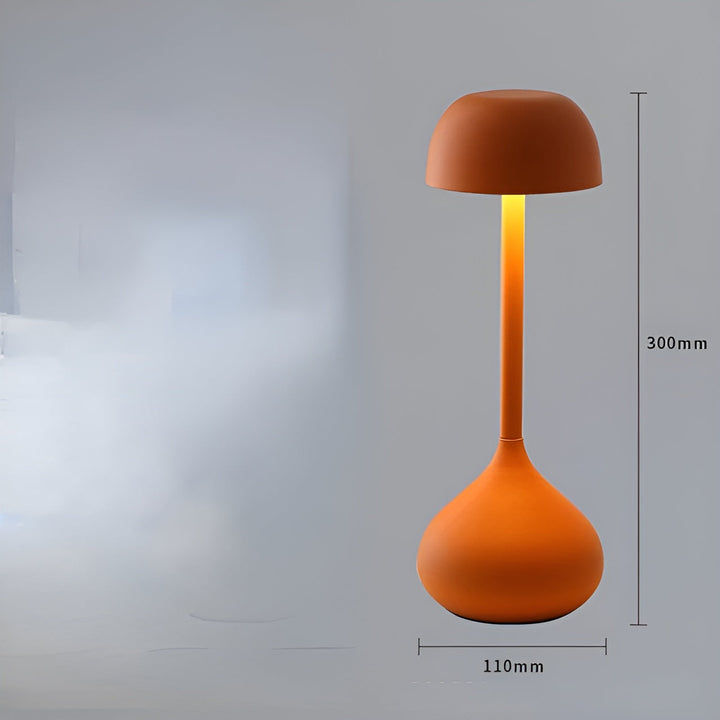 LumiTouch Drahtlose LED Tischlampe Elegant, Dimmbar und Modern