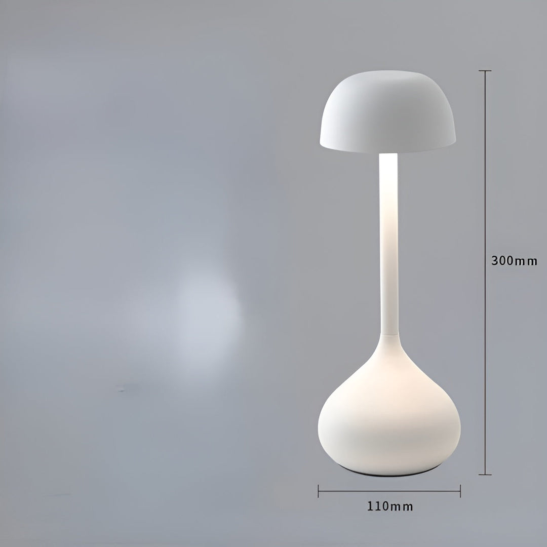 LumiTouch Drahtlose LED Tischlampe Elegant, Dimmbar und Modern