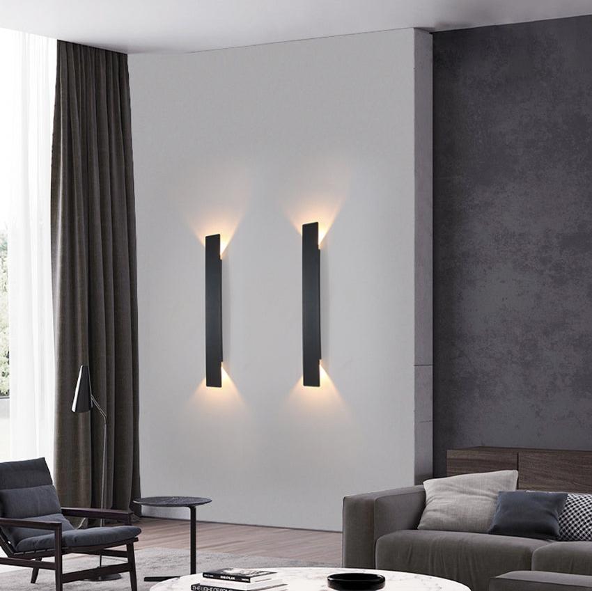 Kashti Outdoor Wasserdichte Rechteckige Auf/Ab Wandlampe