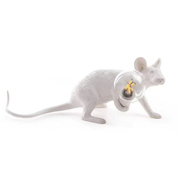 Moderne LED Tier Tischlampen: Resin Ratte, Katze und Eichhörnchen Nachtlichter