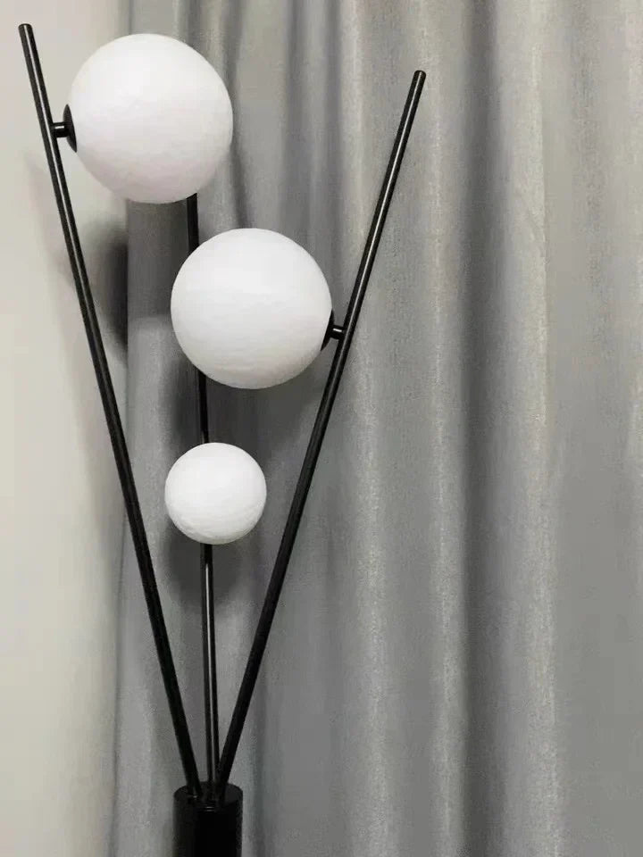 LunaGlow 3D Mond Stehlampe modernes Design mit Stativ LED!