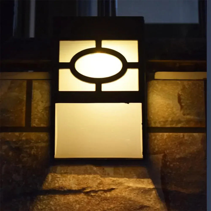 Solar-Wandleuchte mit LED – Moderne Außenbeleuchtung für Garten & Terrasse, Wandleuchten