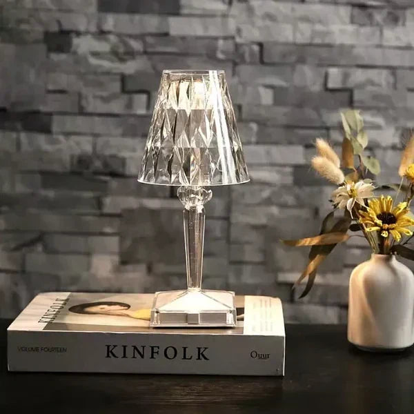Glänzende Kristalllampe