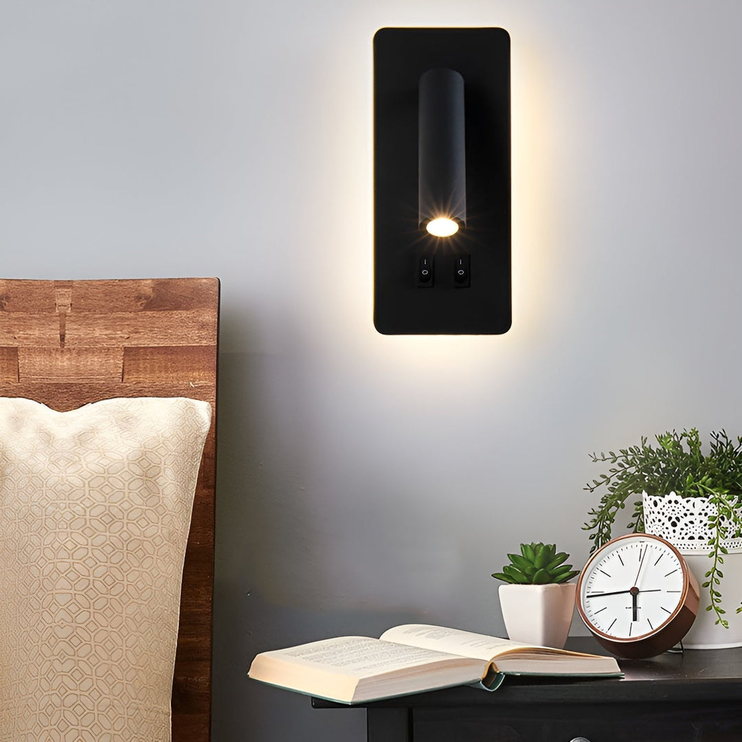 Swivel330 | Minimalistische Zylinder-Wandleuchte – Einstellbare 330° drehbare LED-Wandleuchte