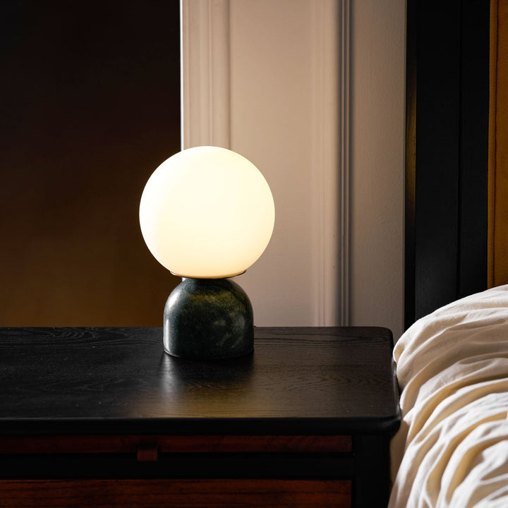 Marmor Orb Tischlampe