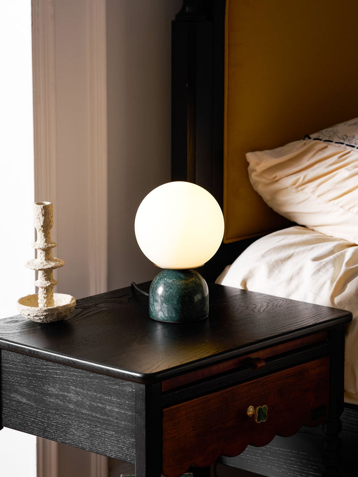 Marmor Orb Tischlampe