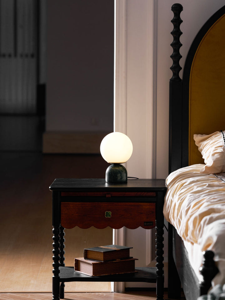 Marmor Orb Tischlampe