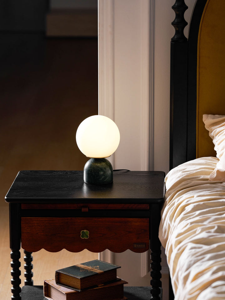 Marmor Orb Tischlampe