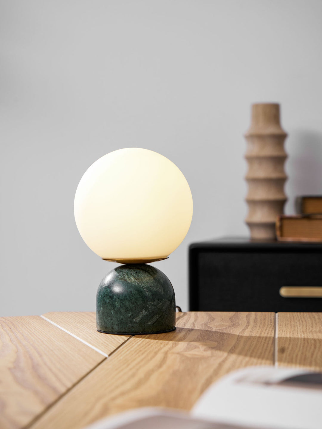 Marmor Orb Tischlampe