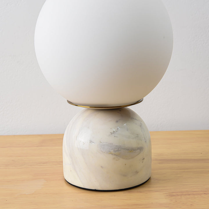 Marmor Orb Tischlampe