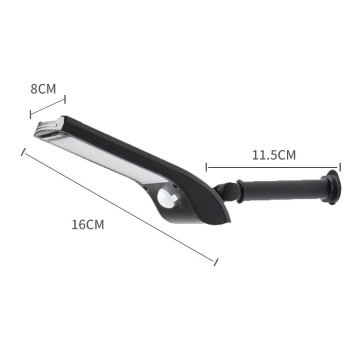 Solarleuchten für draußen 36 LED superhelle Solarlampe 280LM Bewegungsmelder Sicherheitslichter kabellos wasserdicht flexible Wandlichter