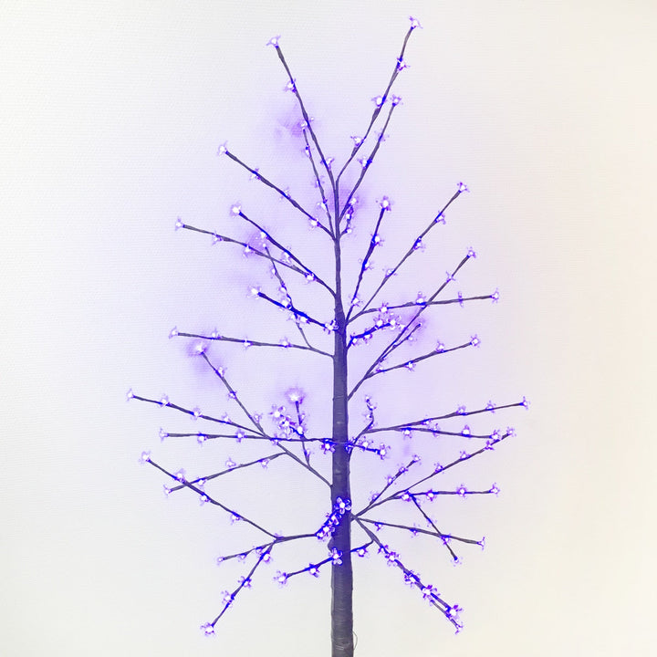 Lichbaum LED-Multifunktions 140 cm. inkl. Sockel (blau LED)