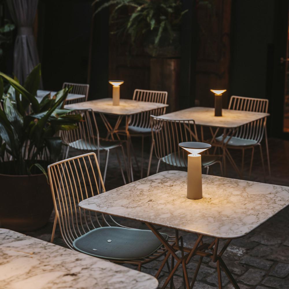 InfiNight - Moderne Tischlampe mit Touchsensor | Dimmbarer Helligkeit