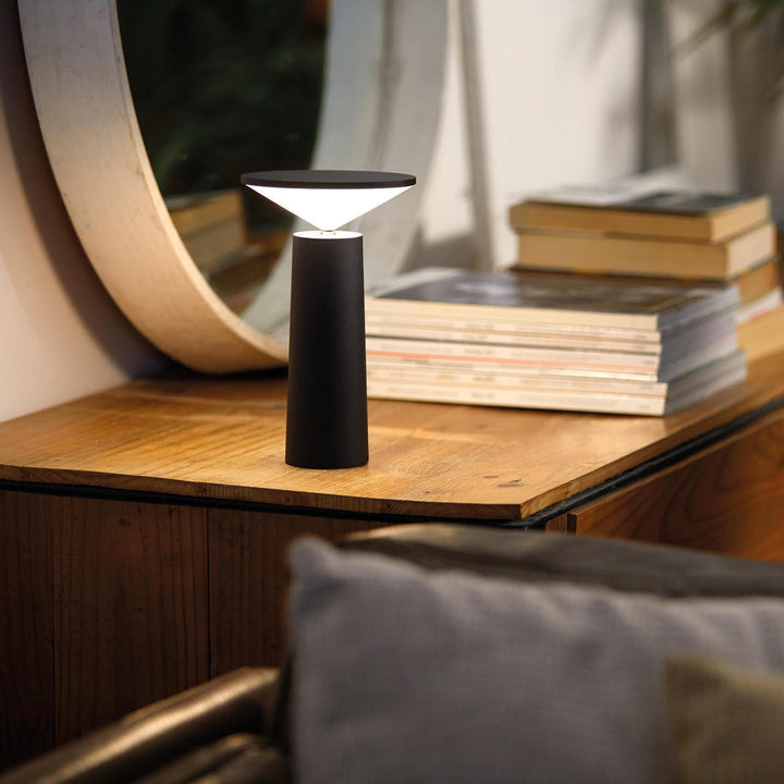 InfiNight - Moderne Tischlampe mit Touchsensor | Dimmbarer Helligkeit