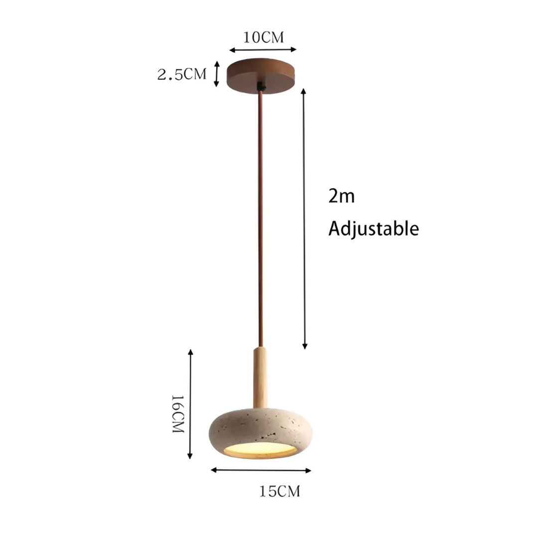 LED Retro Japanische Deckenlampe - TranquilHalo
