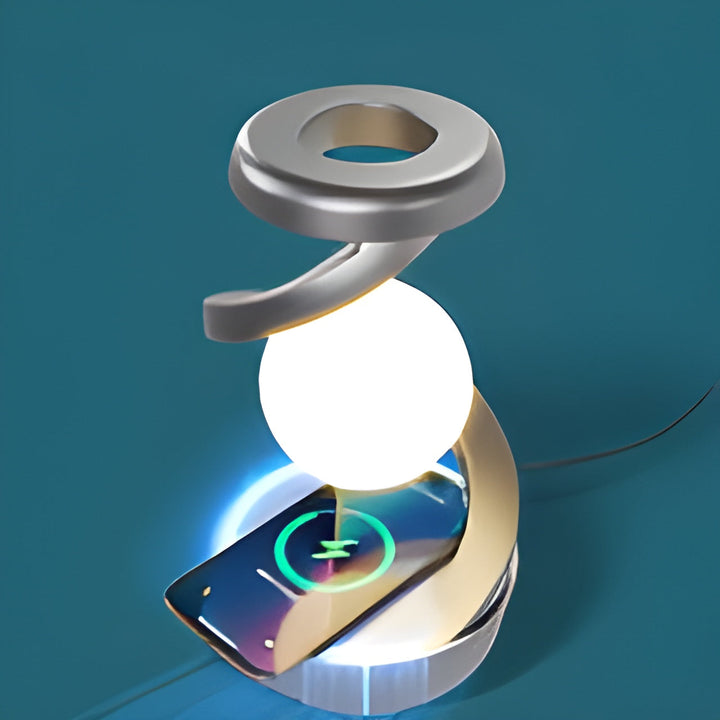 Rotierende schwebende Tischlampe | FloatLight