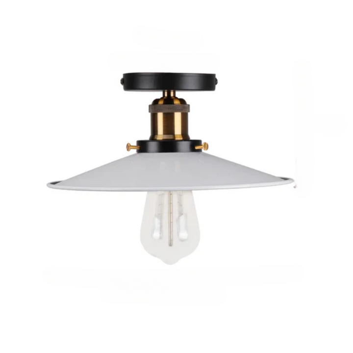 Vintage-Deckenleuchte im Industriedesign, Metalllampe für Wohnzimmer oder Schlafzimmer, LED-kompatibel