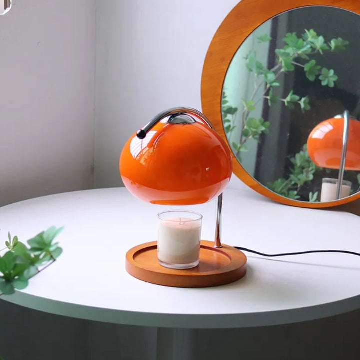 Alyssa Retro Glastischlampe