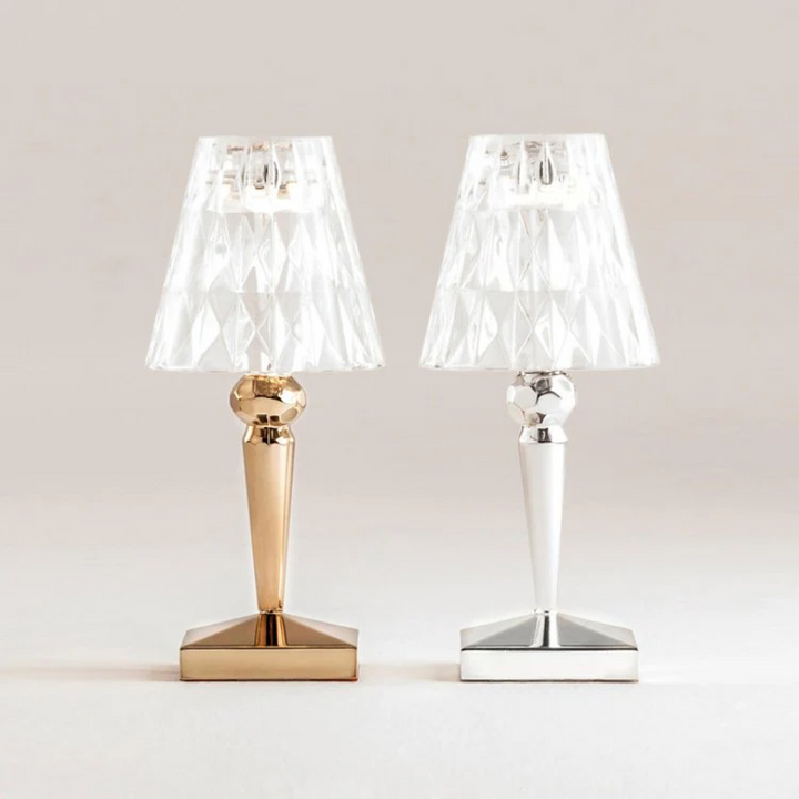 Chic Tischlampe mit Kristalldesign - CrystalLuxe