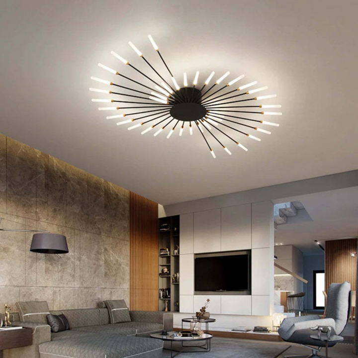 Moderne große LED-Deckenleuchte - LumenMax