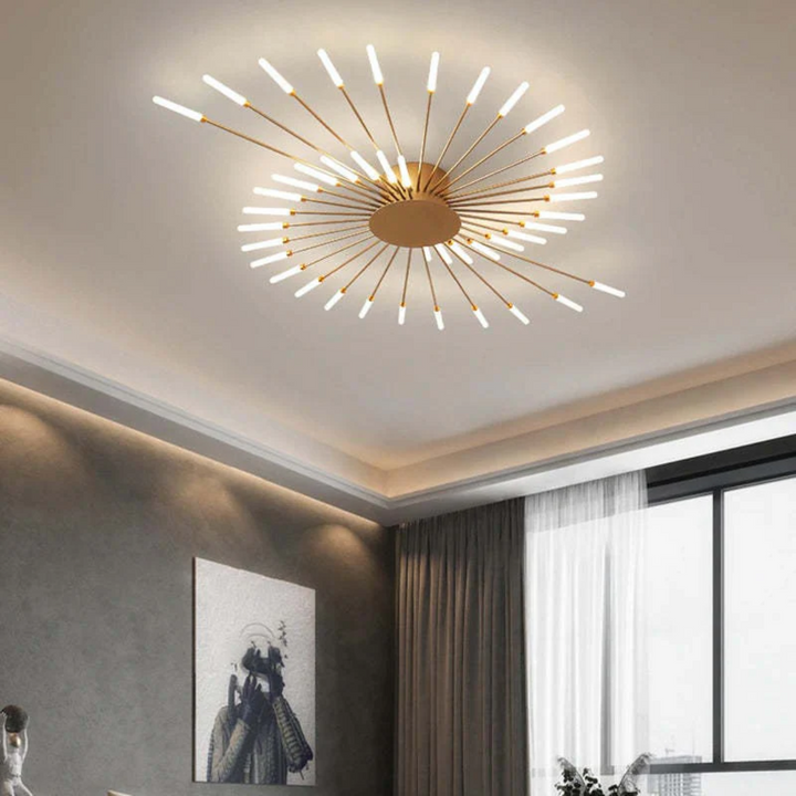Moderne große LED-Deckenleuchte - LumenMax