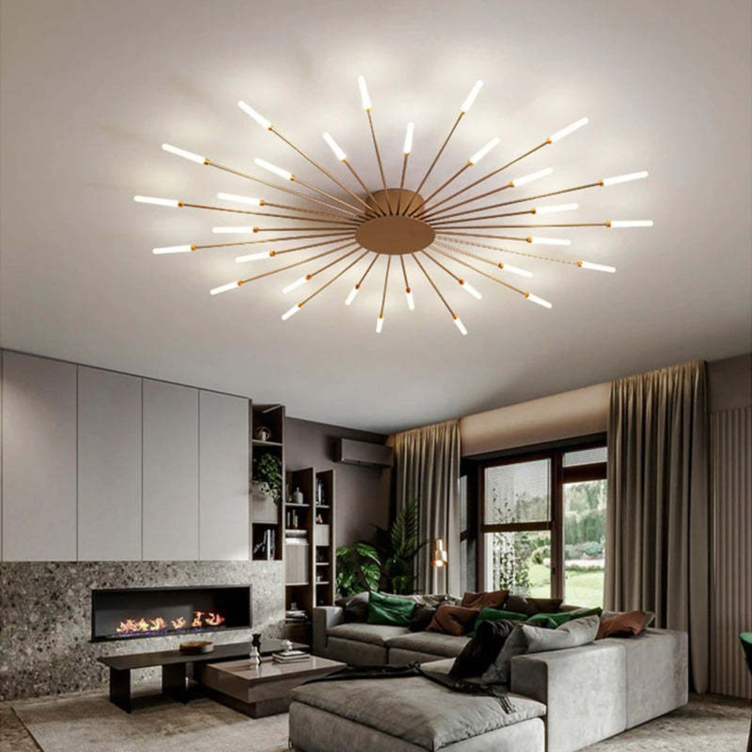 Moderne große LED-Deckenleuchte - LumenMax