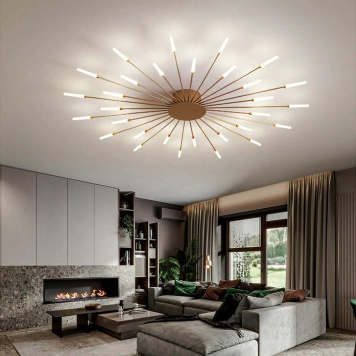 Moderne große LED-Deckenleuchte - LumenMax