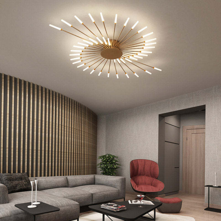 Moderne große LED-Deckenleuchte - LumenMax