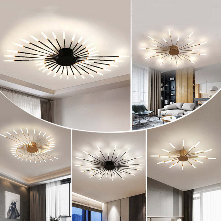 Moderne große LED-Deckenleuchte - LumenMax